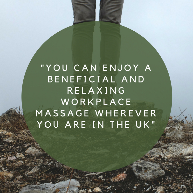Relaxing massage across the UK