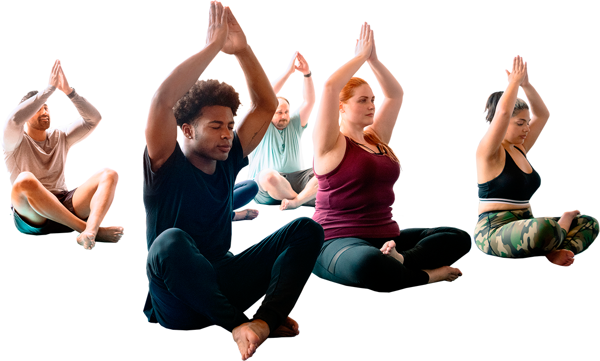workplace and office yoga