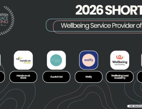 Hands On At Work Shortlisted for Great British Workplace Wellbeing Awards 2026